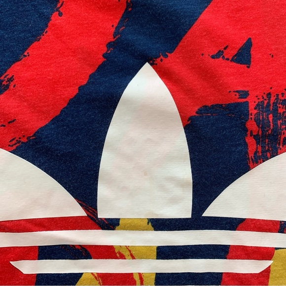 ADIDAS Loose Relaxed Printed T-Shirt | Size XS - Picture 6 of 7